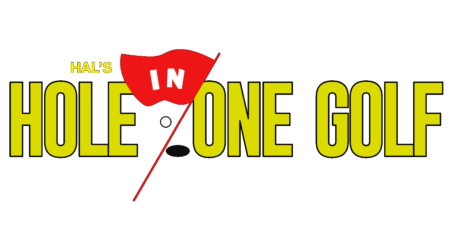 Hal's Hole in One Golf logo for Super Nintendo